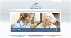 Desktop Screenshot of greenwoodnursing.com